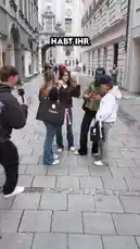 A group of young adults participate in a street challenge where they must call their parents and ask for money for luxury items like designer shoes and handbags. The reactions from their parents vary widely, creating a humorous and dramatic social experiment. by @finnel with Original Sound by finnel