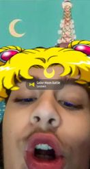 Preview for a Spotlight video that uses the Sailor Moon Lens
