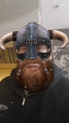 Preview for a Spotlight video that uses the Viking Warrior ⚔️ Lens