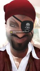 Preview for a Spotlight video that uses the Pirate with Eyepatch Lens