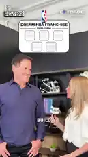 In this exclusive interview, Mark Cuban shares his dream NBA franchise lineup. He reveals he would be the owner, GM, and coach, joking about cloning himself. He praises the Dallas Mavericks' fanbase for their unwavering support and names rookie player Cooper Flagg as his ideal franchise player. by @fossnap with Original Sound by fossnap