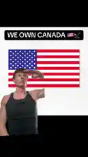 A fan reacts to the USA Men's Ice Hockey team winning gold at the 2026 Winter Olympics. The video features celebratory scenes of players on the ice, a 'USA Gold Medal Winners' poster, and patriotic imagery like the American flag and an eagle. The fan, holding a microphone, expresses excitement and pride over the victory. by @datloading with datloading by Original Sound