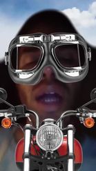 Preview for a Spotlight video that uses the Motorcycle Lens