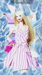 Preview for a Spotlight video that uses the Talk Barbie doll Lens