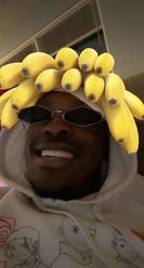 Preview for a Spotlight video that uses the Bananas on Head Lens
