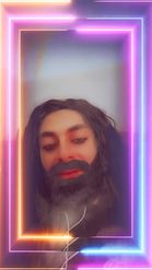 Preview for a Spotlight video that uses the Mysterious Beard Man Lens