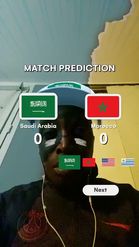 Preview for a Spotlight video that uses the Match Prediction Lens