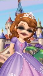 Preview for a Spotlight video that uses the Sofia the First Lens