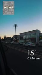 Preview for a Spotlight video that uses the Sunset Vibes Lens