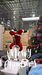 Preview for a Spotlight video that uses the Dancing Santa Lens