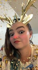 Preview for a Spotlight video that uses the Christmas deer Lens