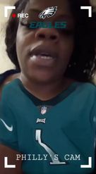 Preview for a Spotlight video that uses the Philadelphia Eagles Lens