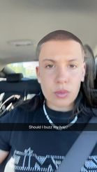 Preview for a Spotlight video that uses the Buzzcut Fade Lens