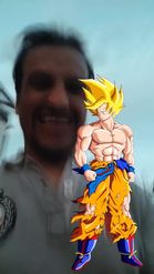 Preview for a Spotlight video that uses the Goku Dragon Ball Lens