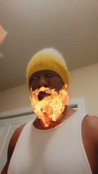 Preview for a Spotlight video that uses the Fire Beard  Lens