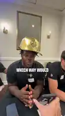 In a fun and lighthearted segment, New Orleans Saints players gather for a crawfish boil and take part in a humorous game about which way a crawfish would wear jorts. The players react with laughter and debate, offering their opinions on the best fit for the crustacean. This entertaining clip captures the team's camaraderie and playful side. by @saints with Original Sound by saints