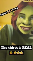 Preview for a Spotlight video that uses the fiona and shrek Lens