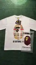 Available, Bap3 x Burb3rry T-shirt- Available Size Small - Comes in the Original Bag with the Tags - Open to all offers - DM FOR ANY INFORMATION 📲 by @flacopyo with original sound