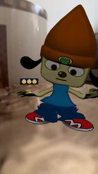 Preview for a Spotlight video that uses the PaRappa The Rapper Lens