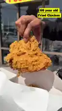 60 YEAR OLD FRIED CHICKEN SPOT IN LA by @marvedtv with original sound