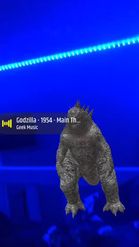 Preview for a Spotlight video that uses the Godzilla Walk Lens