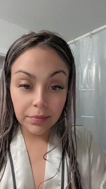 la_kari365 님이 만든 Original Sound 포함 @la_kari365 님이 만든 Watch Kari share her morning routine in this vlog-style clip. She demonstrates applying makeup, including concealer and false eyelashes, while discussing her skincare products like Dr. Maxxin Calcium. It's a real-time look at her beauty regimen.