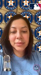 Preview for a Spotlight video that uses the MLB FAN ASTROS Lens