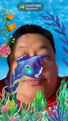 Preview for a Spotlight video that uses the Underwater World Lens