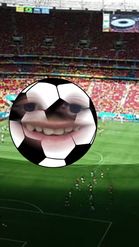 Preview for a Spotlight video that uses the Soccer Ball Lens