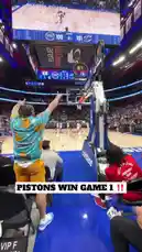 Experience the electric atmosphere of a live NBA game as fans react to a crucial play. This clip captures the intensity on the court, the excitement of the crowd, and the pivotal moment that could change the game's outcome. by @nba with Original Sound by nba