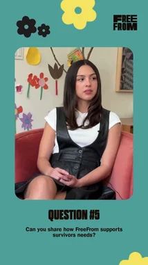 Sonya Passi, founder and CEO of FreeFrom, says direct cash assistance moves survivors from crisis to thriving for a fraction of that cost. #DaisyChainFields by @daisychainfield with Original Sound by daisychainfield