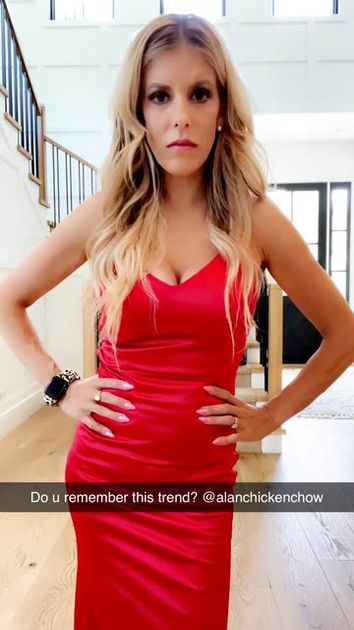 leah halton red dress Powerful women