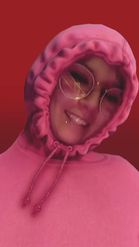 Preview for a Spotlight video that uses the Pink Hoodie Lens