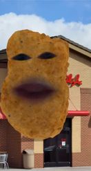 Preview for a Spotlight video that uses the Chick fil Nugget Lens