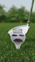 Preview for a Spotlight video that uses the Golf Ball Face Lens