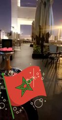 Preview for a Spotlight video that uses the morocco flag Lens