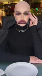 Preview for a Spotlight video that uses the james charles bald Lens