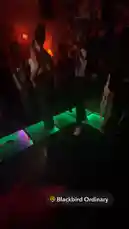 itsma_bitchezz 님이 만든 Original Sound 포함 @itsma_bitchezz 님이 만든 In a vibrant nightclub bathed in red light, Diana V takes center stage on a dynamic, color-changing LED dance floor. She dances energetically with a group of friends, showcasing her moves before launching into a spectacular backflip that has the crowd cheering. The scene captures the raw excitement and fun of a night out, culminating in a moment of pure athletic joy.