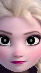 Preview for a Spotlight video that uses the Elsa Frozen FaceMe Lens