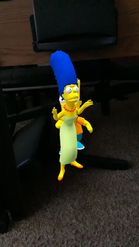 Preview for a Spotlight video that uses the Simpsons Lens