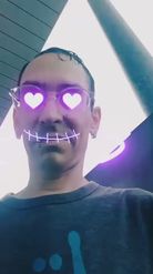Preview for a Spotlight video that uses the NEON HEART Lens