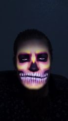 Preview for a Spotlight video that uses the BEAU-SKULLS Lens