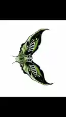 Moth tattoo 2025 by @wrecklesstatts with original sound