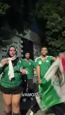 In this energetic outdoor clip, Jeremiah Brown and his friends are seen cheering enthusiastically for the Mexico national team. They are all dressed in green jerseys, waving Mexican flags, and smiling brightly at the camera, clearly excited for a match. The scene captures a moment of passionate fan support. by @findjeremiah with Original Sound by findjeremiah