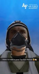 Preview for a Spotlight video that uses the Air Force Pilot Lens