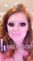 Preview for a Spotlight video that uses the Big Mood Mascara Lens