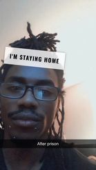 Preview for a Spotlight video that uses the I'm Staying Home 🏠 Lens