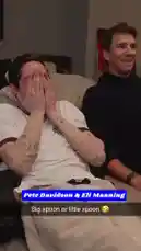 Big spoon or little spoon? 😂 by @newyorkgiants with original sound