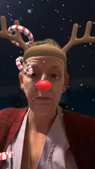 Preview for a Spotlight video that uses the Xmas Ring Toss Lens