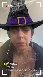Preview for a Spotlight video that uses the Halloween Witch Lens